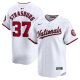 Men's Washington Nationals #37 Stephen Strasburg Nike White Home Limited Player Jersey