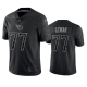 Tennessee Titans Taylor Lewan Black Reflective Limited Jersey #77