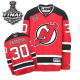 New Jersey Devils #30 Martin Brodeur 2012 Stanley Cup Finals Red Stitched NHL Jersey