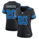 Women's Detroit Lions #20 Barry Sanders Nike Black 2nd Alternate Retired Player Limited Jersey