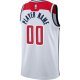 Men's Washington Wizards Nike White 2020/21 Swingman Custom Jersey - Association Edition