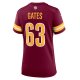 Women's Washington Commanders Nick Gates Nike Burgundy Game Player Jersey