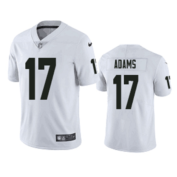 Youth Las Vegas Raiders #17 Davante Adams White Vapor Limited Jersey