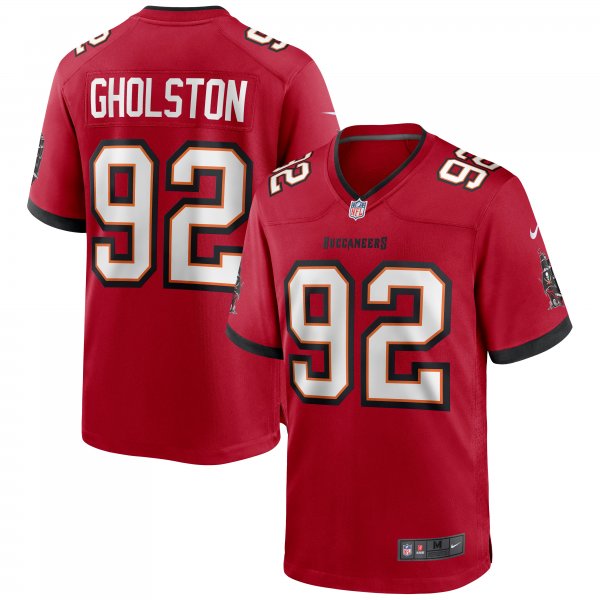 Men's Tampa Bay Buccaneers William Gholston Nike Red Game Jersey