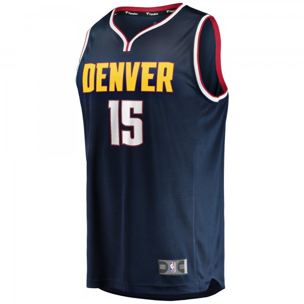 Youth Denver Nuggets Nikola Jokic Fanatics Blue Fast Break Replica Jersey - Icon Edition