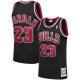 Men's Chicago Bulls Michael Jordan Mitchell & Ness Black 1997/98 Hardwood Classics Jersey