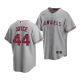 Men's Los Angeles Angels #44 Ben Joyce 2022 MLB Draft Jersey Gray Road