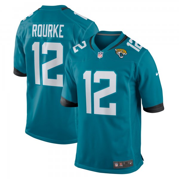 Men's Jacksonville Jaguars Nathan Rourke Nike  Teal Team Game Jersey