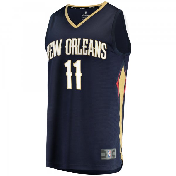 Men's New Orleans Pelicans Dyson Daniels Fanatics Navy Fast Break Replica Player Jersey - Icon Edition