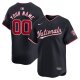 Men's Washington Nationals  Nike Navy  Alternate Limited Custom Jersey