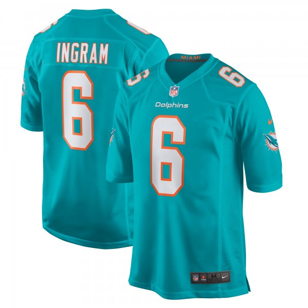 Men's Miami Dolphins Melvin Ingram Nike Aqua Home Game Player Jersey