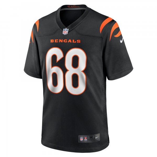 Men's Cincinnati Bengals Josh Tupou Nike Black Game Player Jersey