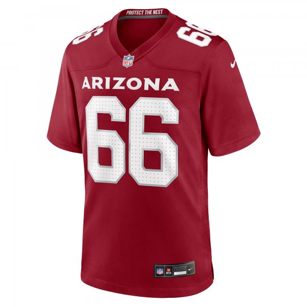 Men's Arizona Cardinals Jackson Barton Nike  Cardinal Team Game Jersey