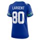 Women's Seattle Seahawks Steve Largent Nike Royal Throwback Retired Player Game Jersey