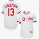 Cincinnati Reds #13 Concepcion White Flexbase Collection Cooperstown Stitched MLB Jersey