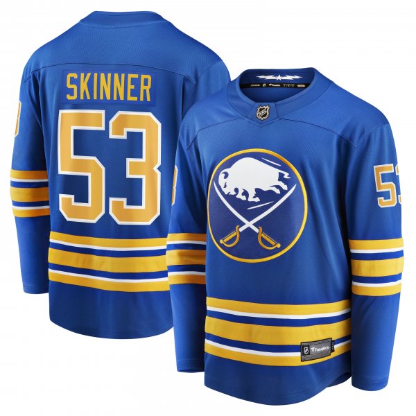 Men's Buffalo Sabres Jeff Skinner Fanatics Royal Home Breakaway Jersey