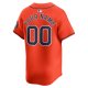 Men's Houston Astros  Nike Orange  Alternate Limited Custom Jersey