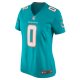 Women's Miami Dolphins Braxton Berrios Nike Aqua Game Jersey