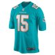 Men's Miami Dolphins Jaelan Phillips Nike Aqua Game Player Jersey