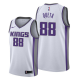 Men's Sacramento Kings #88 Neemias Queta 2021 NBA Draft White Association Edition Jersey