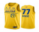 Men's 2021 All-Star #77 Luka Doncic Yellow Western Conference Stitched NBA Jersey