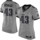 Nike Philadelphia Eagles #43 Darren Sproles Gray Women's Stitched NFL Limited Gridiron Gray Jersey