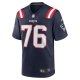 Men's New England Patriots Calvin Anderson Nike Navy Game Jersey