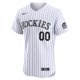 Men's Colorado Rockies Nike White Home Elite Pick-A-Player Retired Roster Jersey