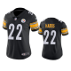 Women's Pittsburgh?Steelers?#22 Najee?Harris?Black?Vapor?Limited?Nike NFL Jersey