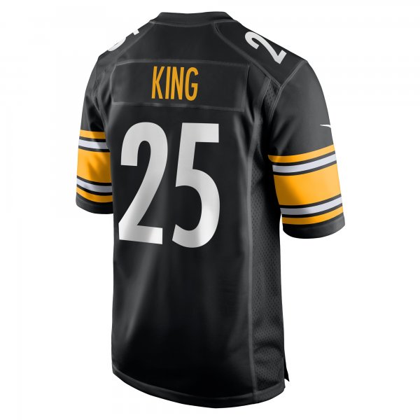 Men's Pittsburgh Steelers Desmond King Nike  Black  Game Jersey