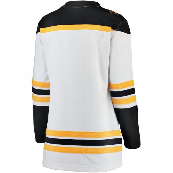 Women's Boston Bruins Fanatics White Away Breakaway Jersey