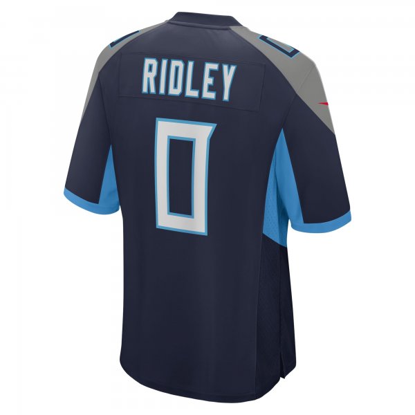 Men's Tennessee Titans Calvin Ridley Nike Navy Game Player Jersey