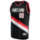 Men's Portland Trail Blazers Scoot Henderson Fanatics Black  Fast Break Replica Jersey - Icon Edition