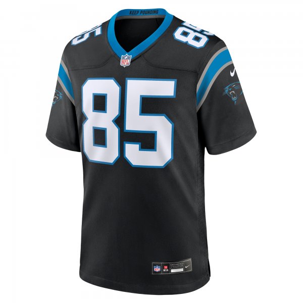 Men's Carolina Panthers Marquez Stevenson Nike  Black Team Game Jersey