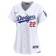 Women's Los Angeles Dodgers Clayton Kershaw Nike White Home Limited Player Jersey