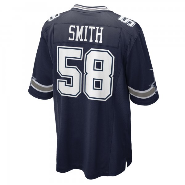 Men's Dallas Cowboys Mazi Smith Nike Navy 2023 NFL Draft First Round Pick Game Jersey