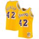 Men's Los Angeles Lakers James Worthy Mitchell & Ness Gold 1984/85 Hardwood Classics Swingman Jersey