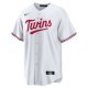 Men's Minnesota Twins Nike White Home Replica Custom Jersey