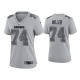 WoMen's Las Vegas Raiders Kolton Miller Gray Atmosphere Fashion Game Jersey