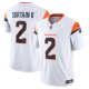 Men's Denver Broncos #2 Patrick Surtain II Nike White Vapor F.U.S.E. Limited Jersey