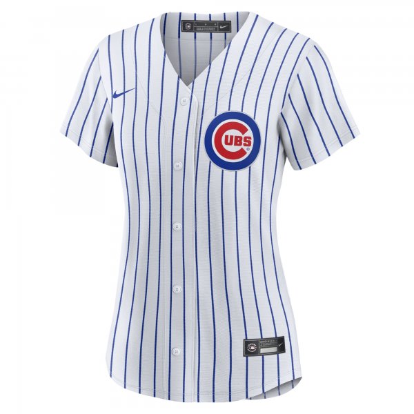 Women's Chicago Cubs Nike White Home Blank Replica Jersey