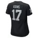 Women's Las Vegas Raiders Davante Adams Nike Black Player Jersey