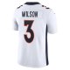 Men's Denver Broncos Russell Wilson Nike White Team Vapor Limited Jersey