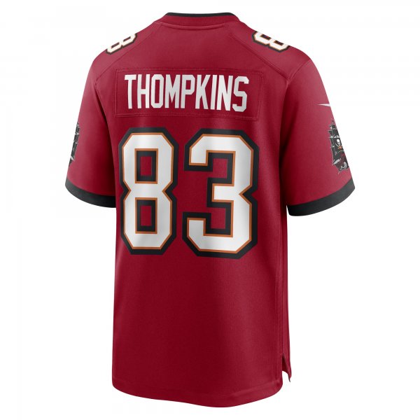 Men's Tampa Bay Buccaneers Deven Thompkins Nike Red Game Player Jersey