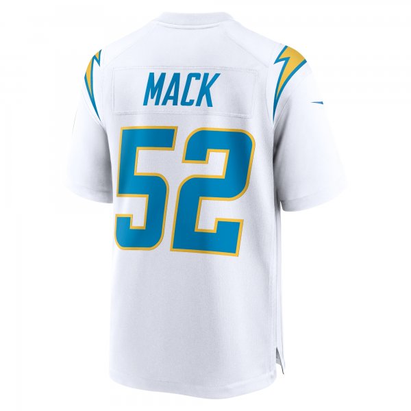 Men's Los Angeles Chargers Khalil Mack Nike White Game Jersey