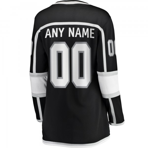 Women's Los Angeles Kings Fanatics Black Home Breakaway Custom Jersey