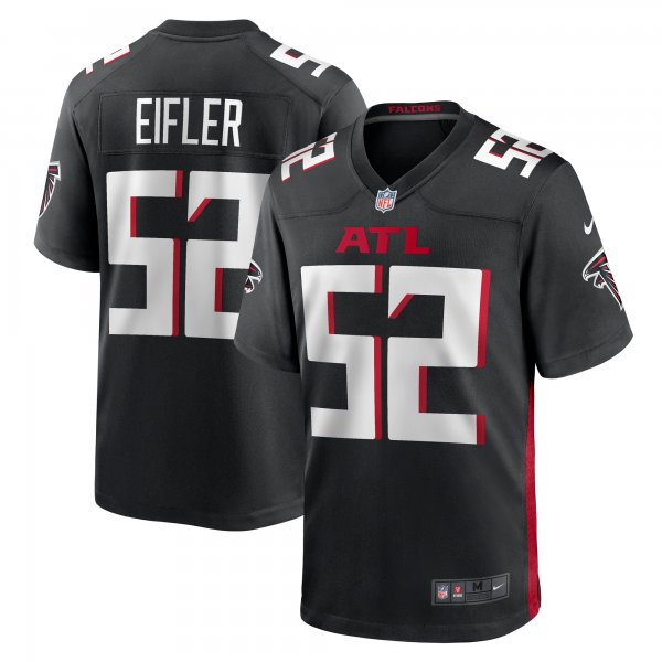 Men's Atlanta Falcons Milo Eifler Nike  Black  Game Jersey