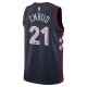 Unisex Philadelphia 76ers Joel Embiid Nike Navy 2023/24 Swingman Jersey - City Edition