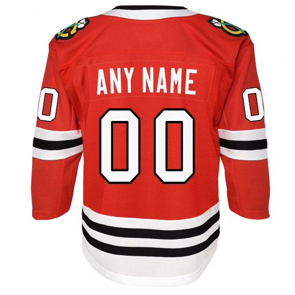 Youth Chicago Blackhawks Red Premier Custom Jersey