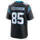 Men's Carolina Panthers Marquez Stevenson Nike  Black Team Game Jersey